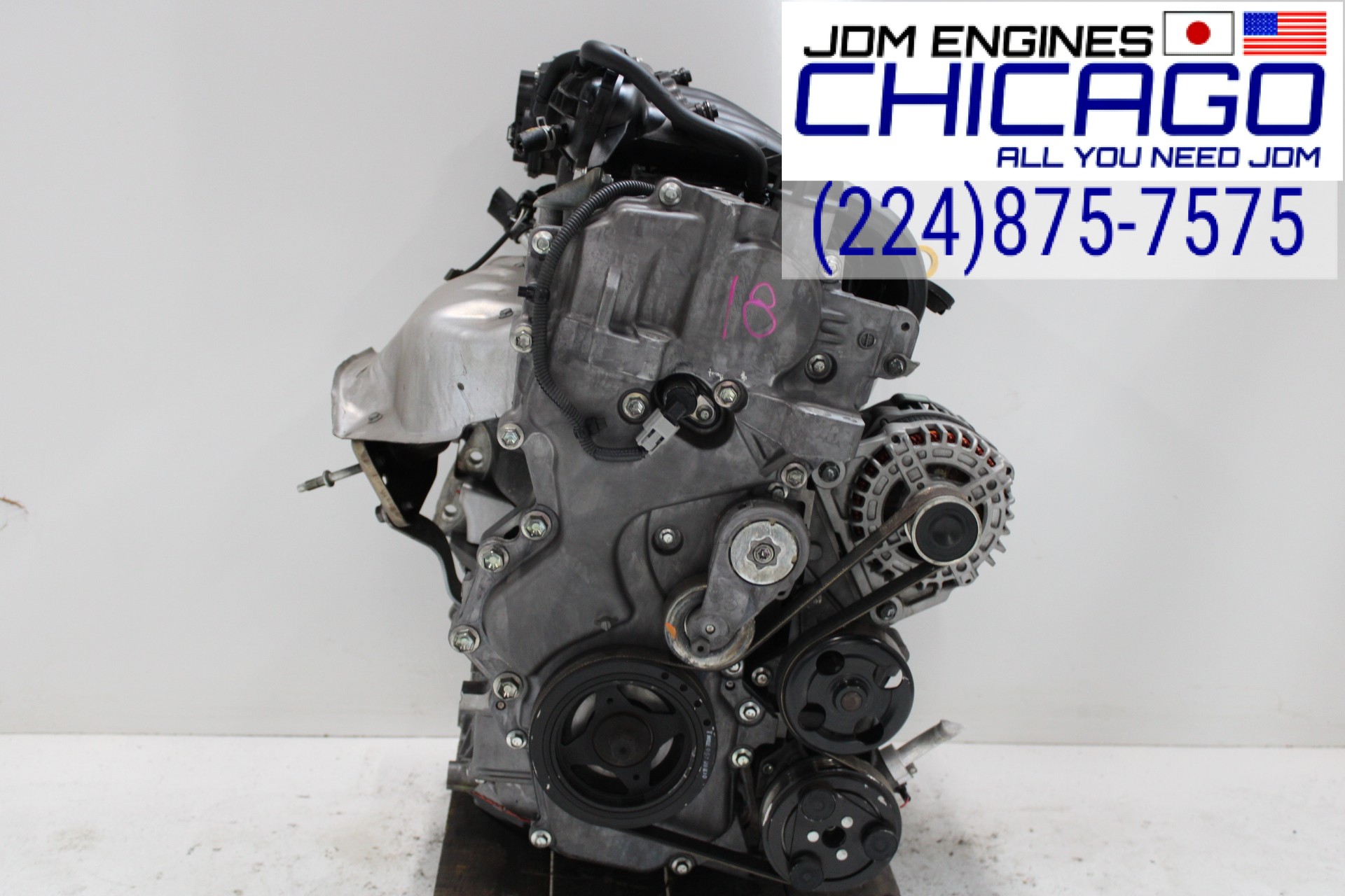 JDM 2007-2012 NISSAN VERSA MR18-DE 1.8L DOHC 4-CYLINDER ENGINE 