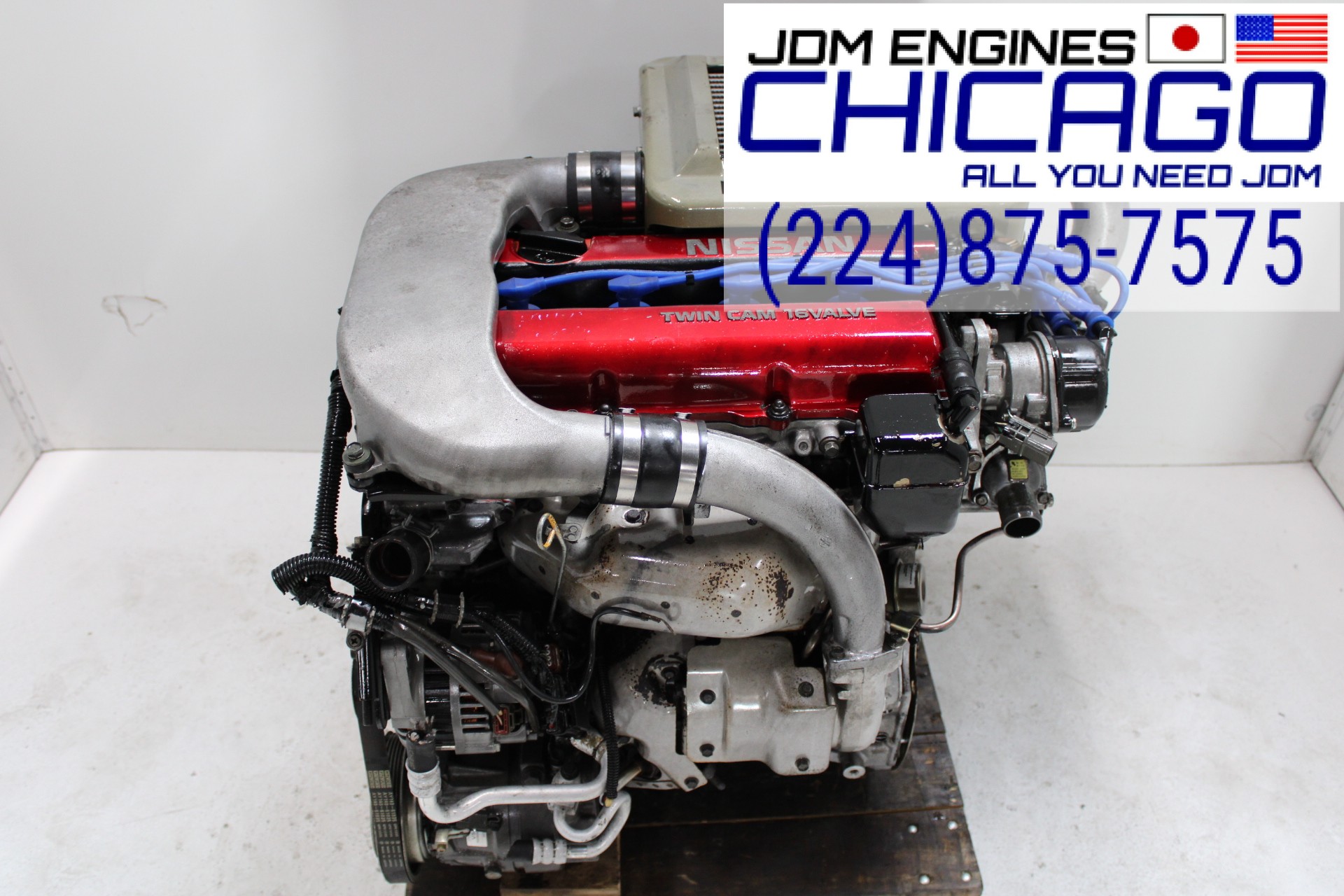 JDM 1989-1991 NISSAN BLUEBIRD U12 SR20DET 2.0L REDTOP TURBO ENGINE AUTOMATIC