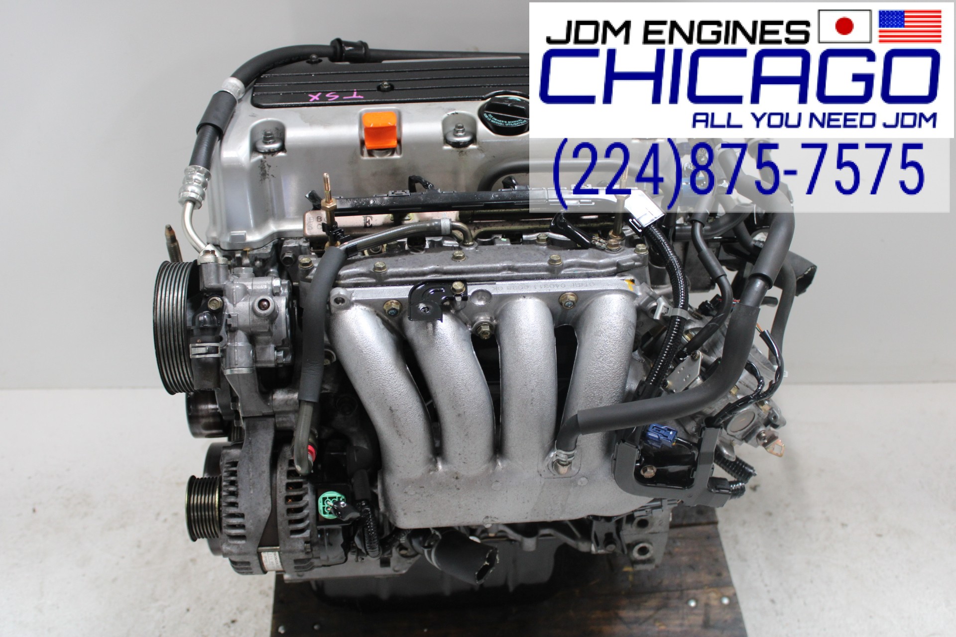 JDM 2004-2008 ACURA TSX K24A 2.4L i-VTEC RBB 200HP ENGINE 