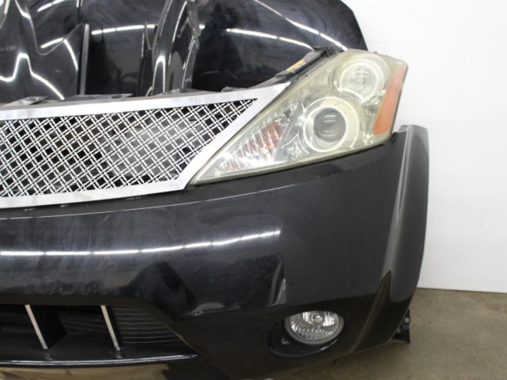 JDM 2003-2007 NISSAN MURANO FRONT END NOSE CUT FRONT BUMPER HEAD LIGHTS HOOD FENDERS RADIATOR A/C RADIATOR: Image 10
