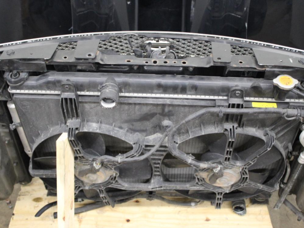 JDM 2003-2007 NISSAN MURANO FRONT END NOSE CUT FRONT BUMPER HEAD LIGHTS HOOD FENDERS RADIATOR A/C RADIATOR: Image 8