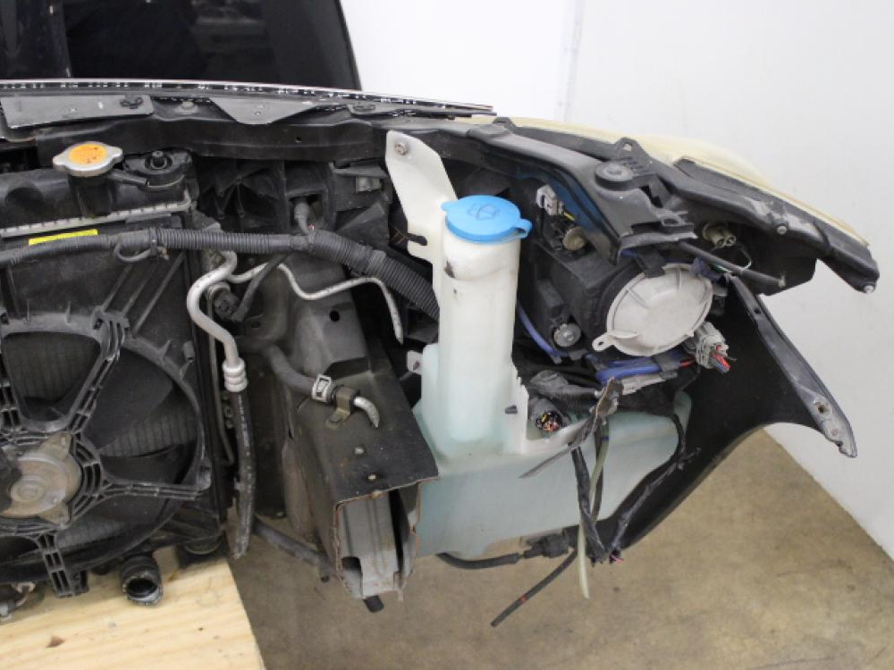 JDM 2003-2007 NISSAN MURANO FRONT END NOSE CUT FRONT BUMPER HEAD LIGHTS HOOD FENDERS RADIATOR A/C RADIATOR: Image 9