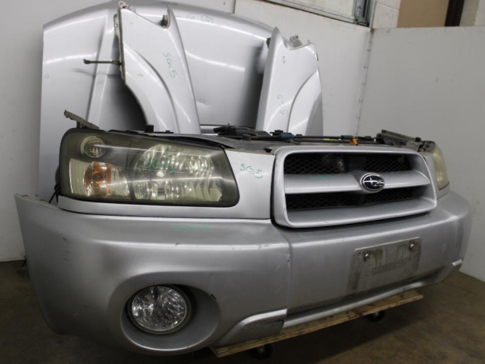 03-08 SUBARU FORESTER FRONT CUT: Image 7