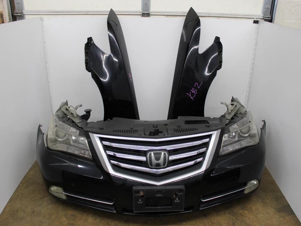 JDM ACURA RL KB2 09-12 HONDA LEGEND FRONT END NOS CUT HEAD LIGHTS, FENDERS, FRONT BUMPER FOG LIGHTS, RADIATOR, AC RADIATOR, TRUNK: Image 3
