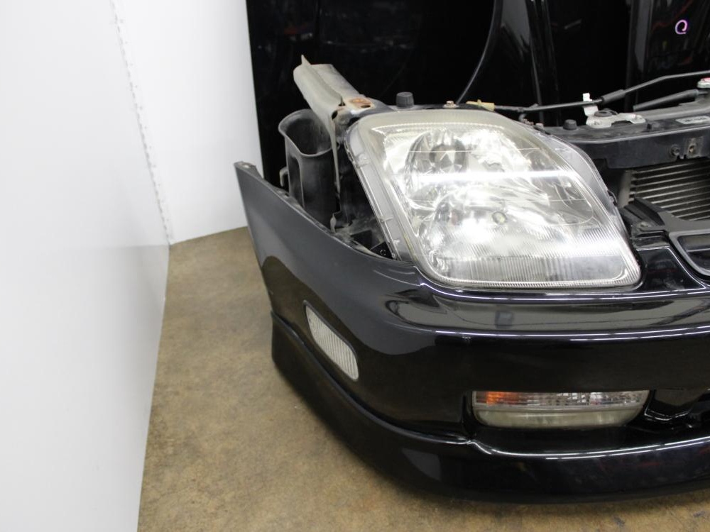 JDM 1997-2001 HONDA PRELUDE FRONT END NOSE CUT CONVERSION BLACK: Image 9