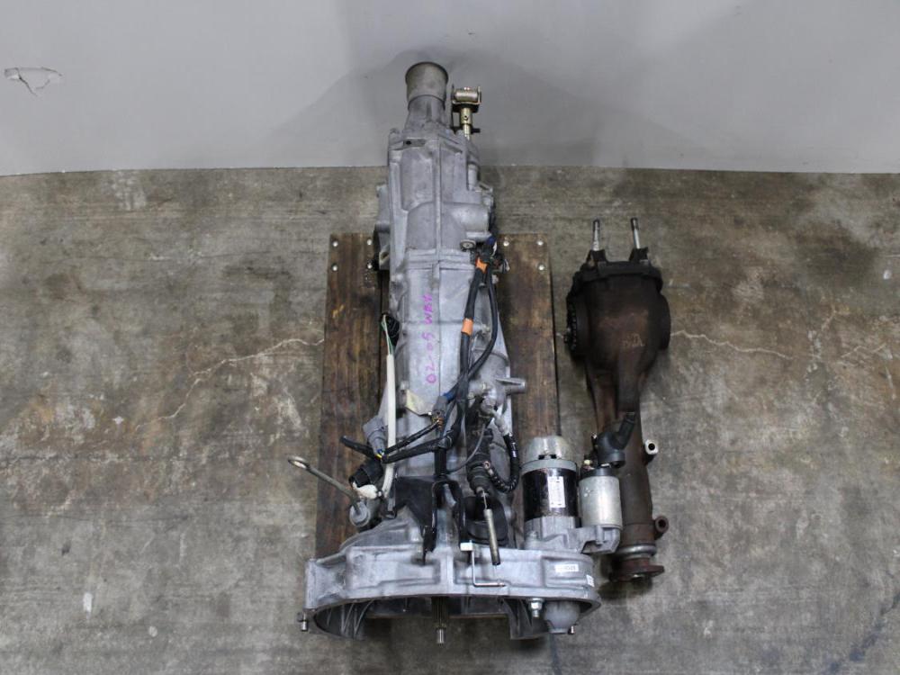 JDM 2002-2005 SUBARU IMPREZA WRX 5SPEED AWD M/T WITH REAR DIFFERENTIAL: Image 4