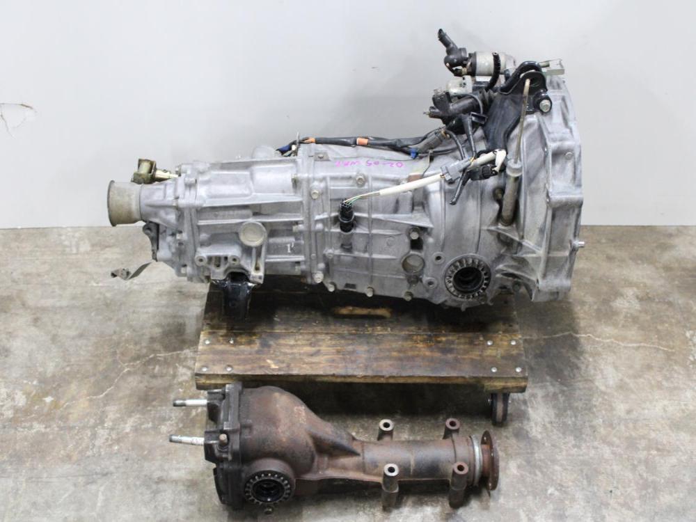 JDM 2002-2005 SUBARU IMPREZA WRX 5SPEED AWD M/T WITH REAR DIFFERENTIAL: Image 8