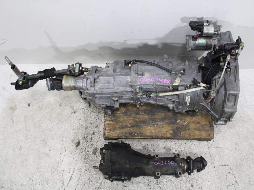 JDM 2006-2007 SUBARU IMPREZA WRX 5SPEED AWD M/T WITH REAR DIFFERENTIAL : Image 4
