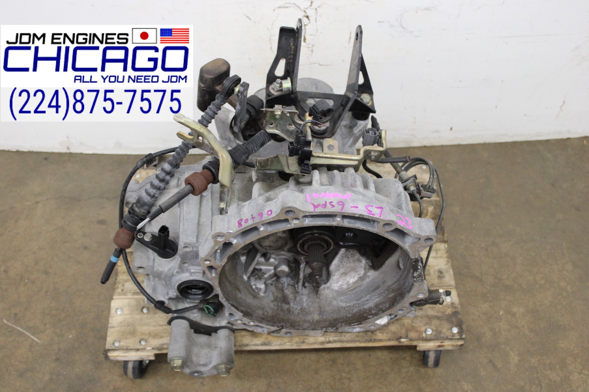 JDM 2006, 2007,2008 MAZDA 6 L3 2.3L 4CYL 6SPEED MANUAL TRANSMISSION 2WD 