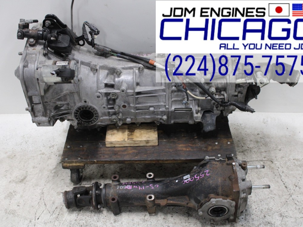 JDM 2008-2014 SUBARU IMPREZA WRX EJ20 TURBO 5 SPEED AWD M/T WITH REAR DIFF