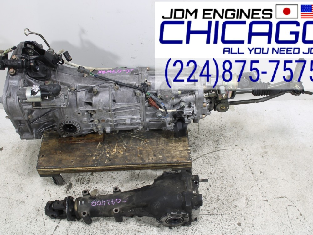JDM 2006-2007 SUBARU IMPREZA WRX 5SPEED AWD M/T WITH REAR DIFFERENTIAL 